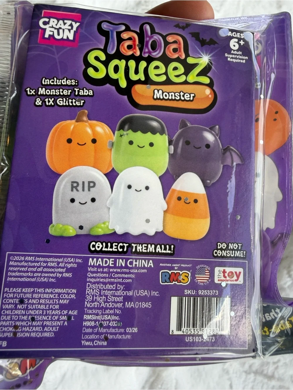 🧟‍♂️🎃 **TABA SQUEEZE THE FRANKENSTEIN – MINI HALLOWEEN SQUISHY!** 🎃🧟‍♂️
